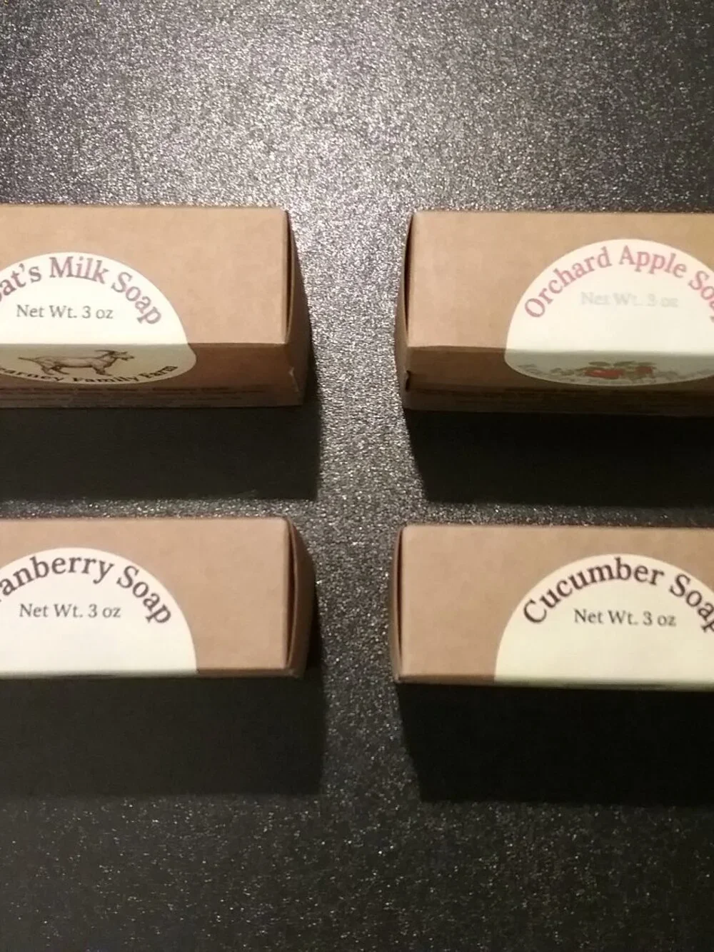 The Orchard & Berry Patch Collection - Botanical Oval Goat Milk Soap (4-Bar Set)
